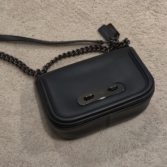 Coach Leather Black Shoulder/Handbag - Picture 6 of 6